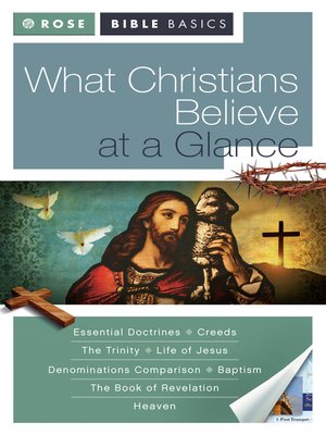 cover image of What Christians Believe at a Glance
